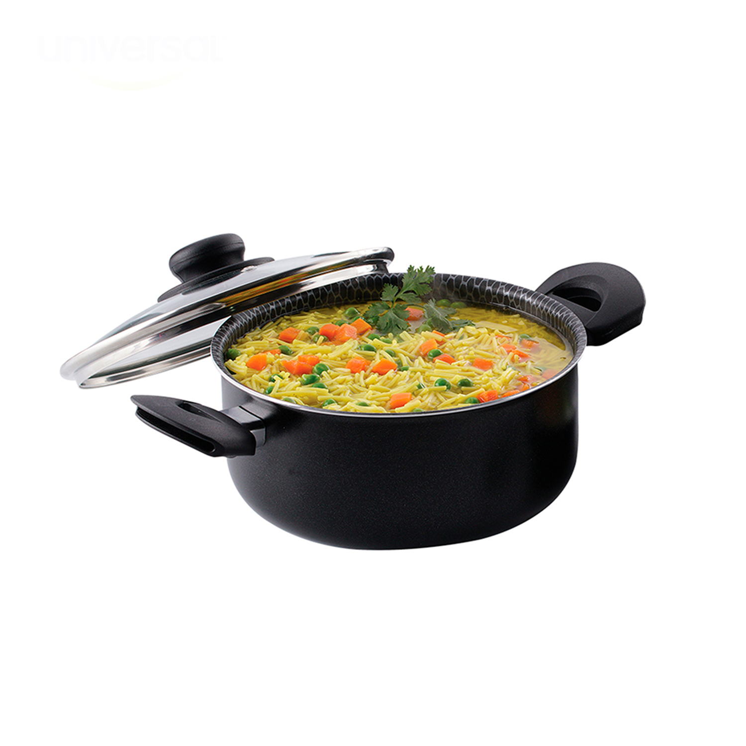 UNIVERSAL EGG FRYING PAN 5,5¨+ GLASS LID – CACEROLA PARA HUEVOS 14