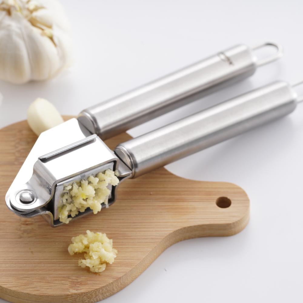 Stainless Steel Garlic Press